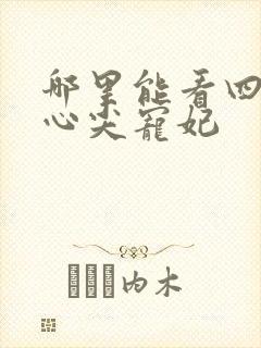 哪里能看四爷的心尖宠妃
