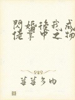 闪婚后我成了大佬掌中之物免费