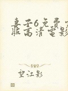 妻子6免费完整版高清电影