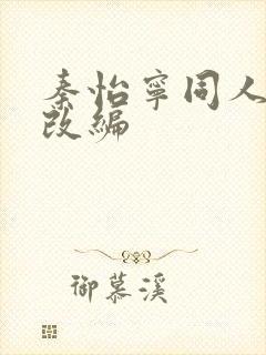秦怡宁同人小说改编封面