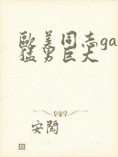 欧美同志gay猛男巨大封面