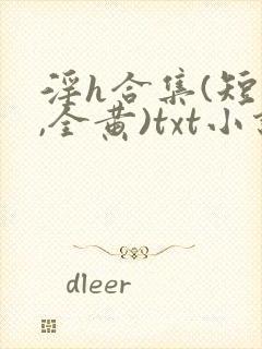 淫h合集(短篇,全黄)txt小说