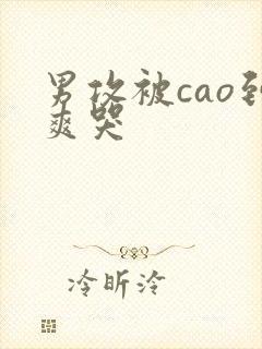 男攻被cao到爽哭封面