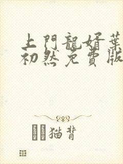 上门龙婿叶辰萧初然免费版