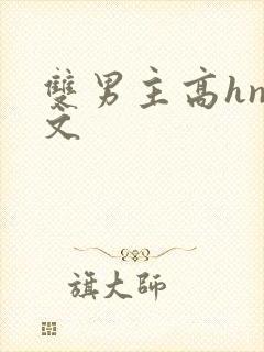 双男主高hnp文