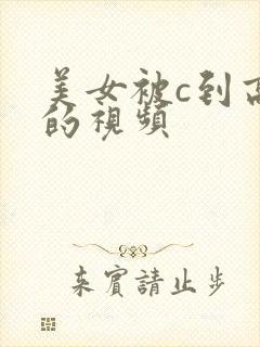 美女被c到高潮的视频