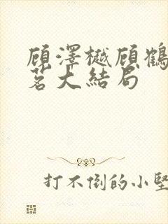 顾泽樾顾鹤栩江茗大结局