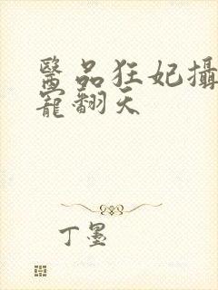 医品狂妃摄政王宠翻天