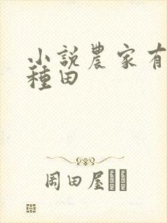 小说农家有女好种田封面