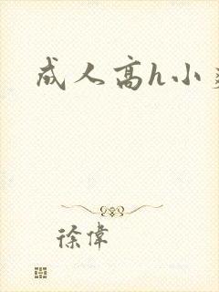 成人高h小爽文封面