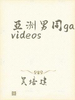 亚洲男同gayvideos