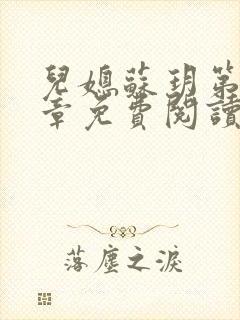 儿媳苏玥第十四章免费阅读封面