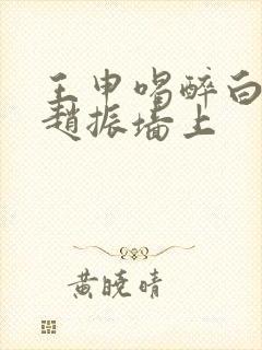 王申喝醉白洁被赵振墙上封面