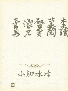 青涩启蒙李月张勇免费阅读封面