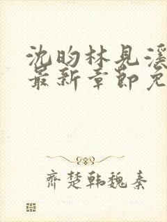 沈昀林见溪小说最新章节免费阅读