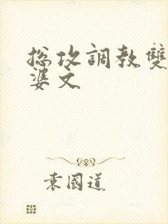 总攻调教双性老婆文