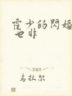 霍少的闪婚暖妻 也非