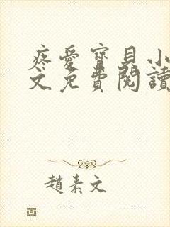 疼爱宝贝小说全文免费阅读笔趣阁
