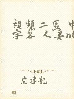 视频二区 中文字幕 人妻ntr