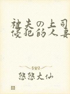 被夫の上司持久侵犯的人妻封面