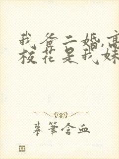 我爸二婚,高冷校花是我妹封面