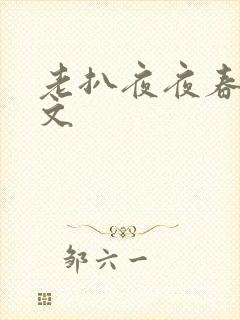 老扒夜夜春宵全文