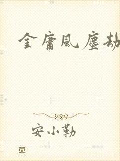 金庸风尘劫封面