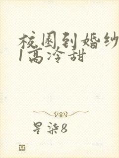 校园到婚纱1V1高冷甜