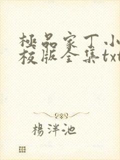 极品家丁小说精校版全集txt