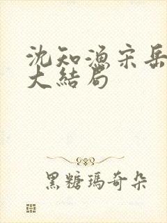 沈知渔宋岳番外大结局