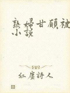熟妇甘愿被调教小说封面