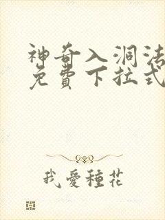 神奇入洞法漫画免费下拉式漫画