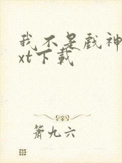 我不是戏神 txt下载