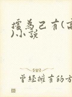 据为己有(高干)小说