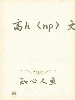 高h〈np〉文封面