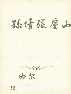 孙倩张庆山李明封面