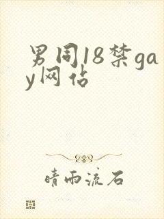 男同18禁gay网站