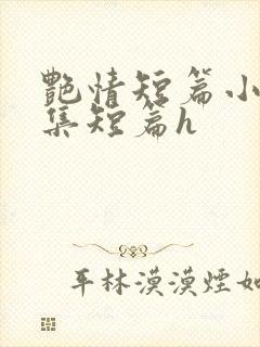 艳情短篇小说合集短篇h