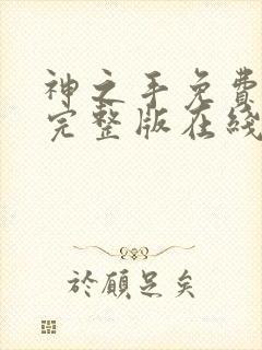 神之手免费观看完整版在线全集