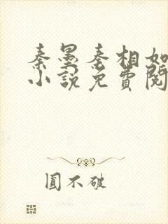 秦墨秦相如穿越小说免费阅读