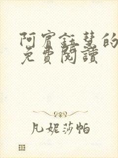 阿宾钰慧的小说免费阅读