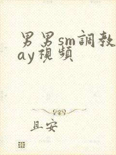 男男sm调教gay视频