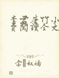 李君唐竹小说免费阅读全文无弹窗