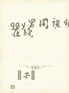 gay男同视频在线封面