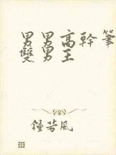 男男高干笔趣阁双男主
