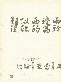 类似西边雨男主从政的高干文耳洞