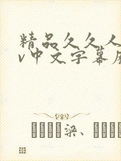 精品久久人妻av中文字幕麻豆
