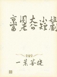 京圈大小姐的首富老公短剧