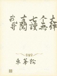 我有七个大佬哥哥阅读无弹窗