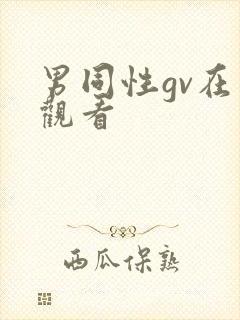 男同性gv在线观看